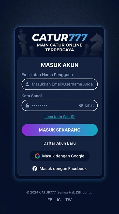 Masuk Akun catur777: Panduan Lengkap untuk Android